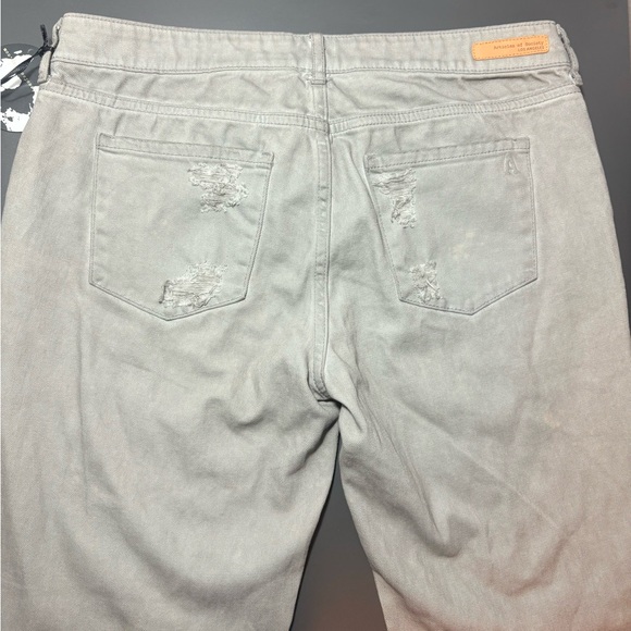 ARTICLES OF SOCIETY Grey Distressed Boyfriend Jeans - Picture 5 of 11